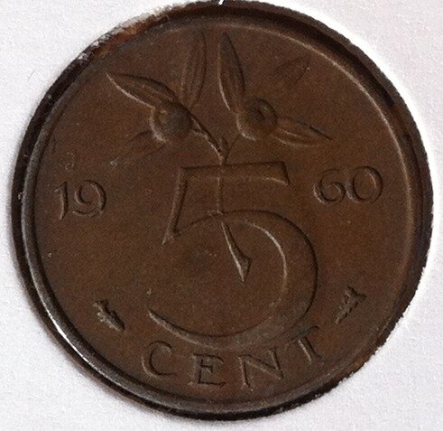 5 Cent 1960, UNC