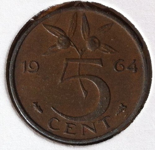 5 Cent 1964, UNC