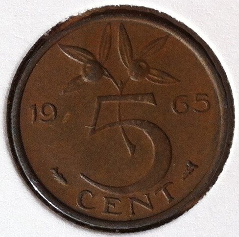 5 Cent 1965, UNC