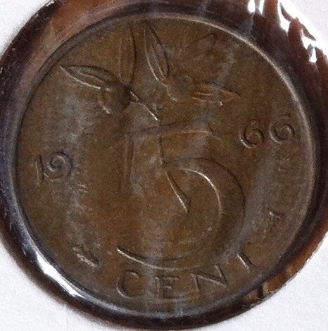 5 Cent 1966a, UNC