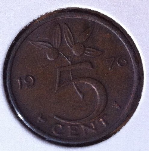 5 Cent 1976, UNC