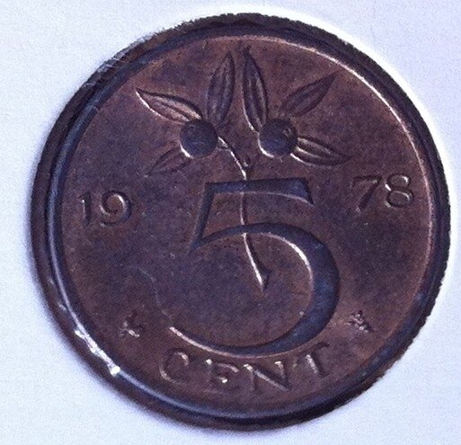 5 Cent 1978, UNC
