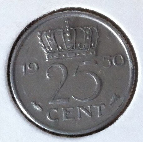 25 Cent 1950, UNC