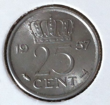 25 Cent 1957, UNC