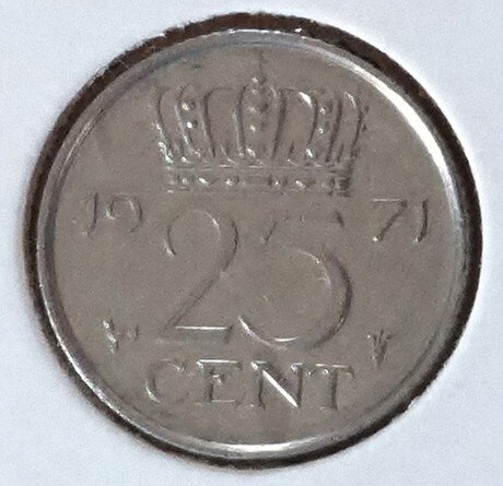25 Cent 1971, UNC
