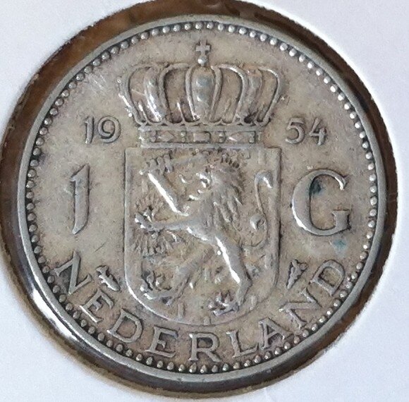 1 Gulden 1954, UNC