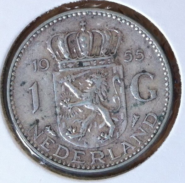 1 Gulden 1955, UNC