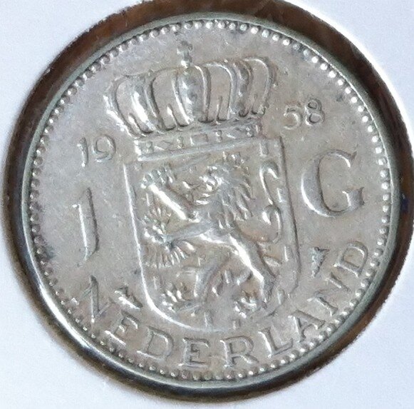 1 Gulden 1958, UNC