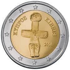 Cyprus 2 Euro Jaartal te selecteren