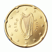 Ierland 20 Cent Jaartal te selecteren