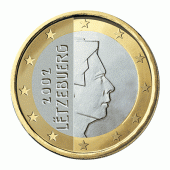 Luxemburg 1 Euro Jaartal te selecteren
