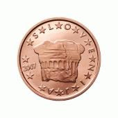Slovenië 2 cent Jaartal selecteren