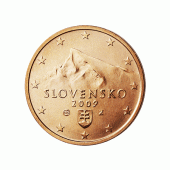 Slowakije 2 cent Jaartal selecteren