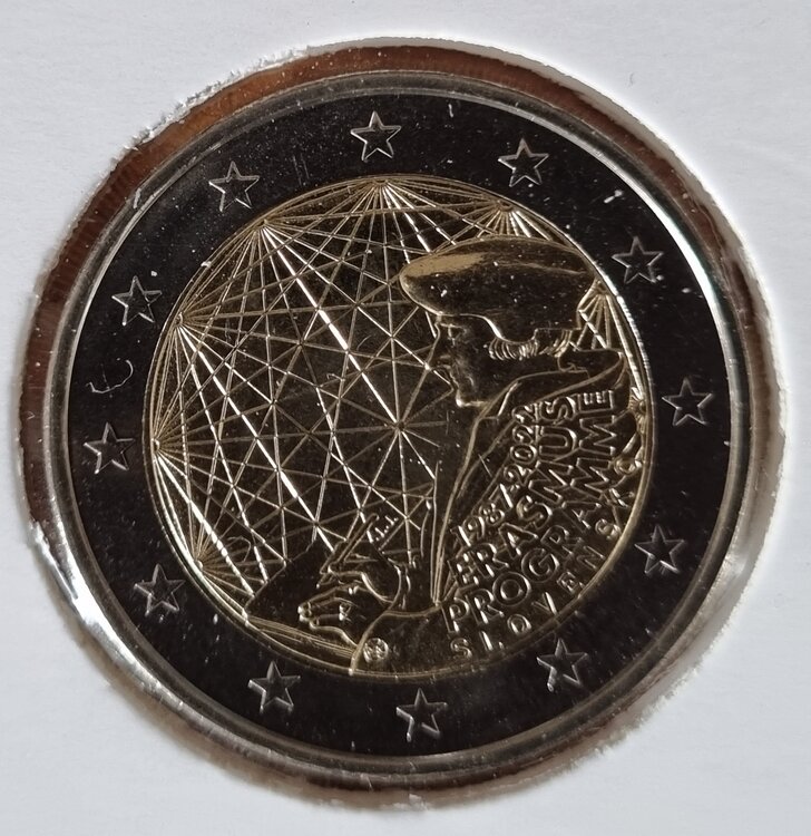 Bijzondere 2 Euromunten Slowakije coins4all