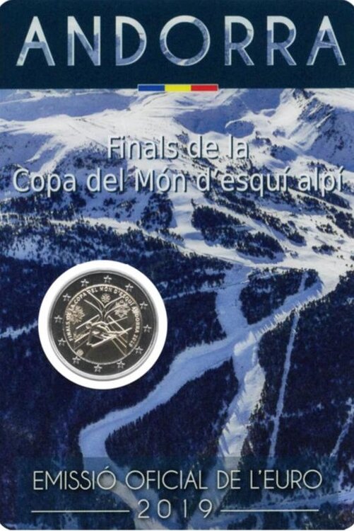 Andorra 2 Euro 2019 