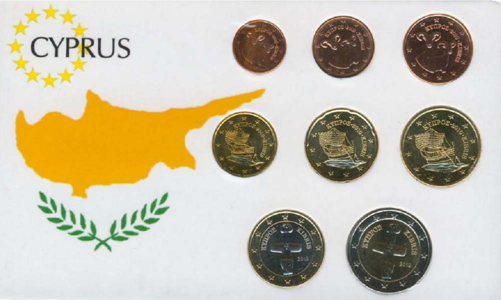 Cyprus BU-set 2010 