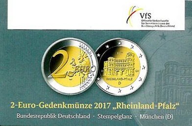 Duitsland 2 Euro 2017 