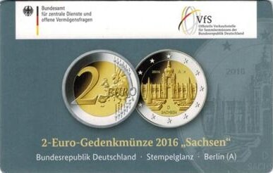 Duitsland 2 Euro 2016 