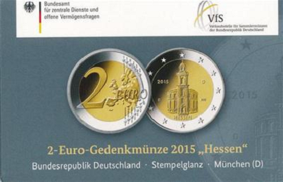 Duitsland 2 Euro 2015 