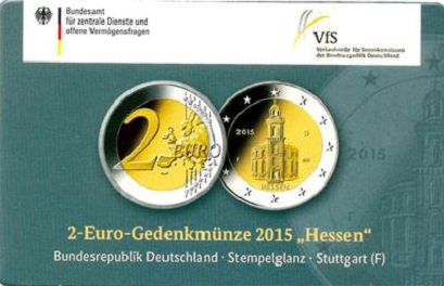 Duitsland 2 Euro 2015 