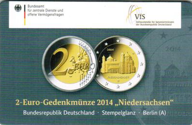 Duitsland 2 Euro 2014 