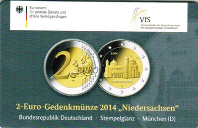 Duitsland 2 Euro 2014 