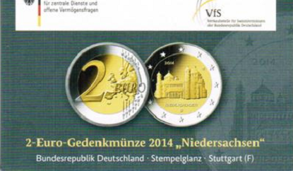 Duitsland 2 Euro 2014 