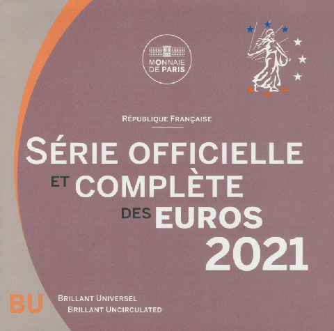 Frankrijk BU-set 2021