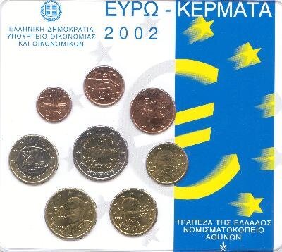 Griekenland BU-Set 2002