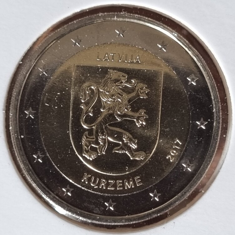 Letland 2 euro 2017 