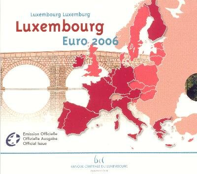 Luxemburg BU-Set 2006 met bijzondere 2 euromunt 