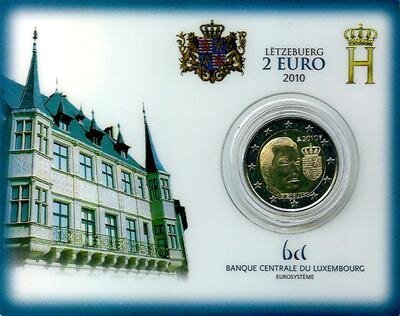 Luxemburg 2 Euro 2010 