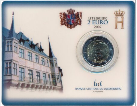 Luxemburg 2 Euro 2007 