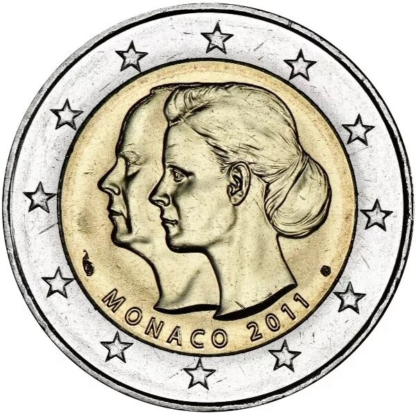 Monaco 2 euro 2011 