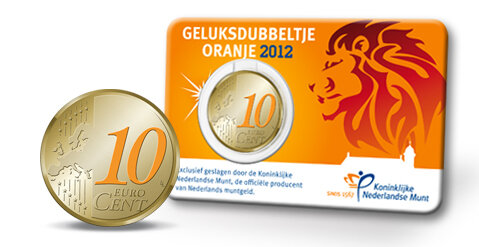 Nederland 10 Eurocent 2012 