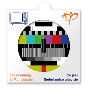 Nederland penning in munthouder 2021 