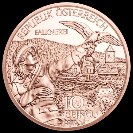 Oostenrijk 10 euro 2012 