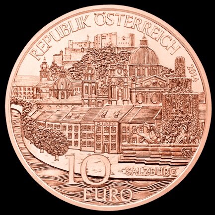 Oostenrijk 10 euro 2014 