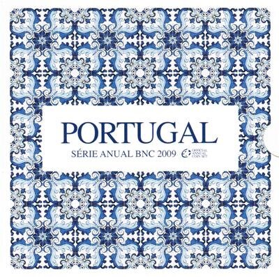 Portugal BU-set 2009, met normale 2 euromunt