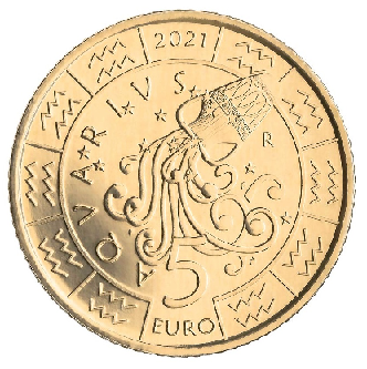 San Marino 5 Euro 2021 