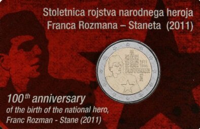Slovenië 2 euro 2011 