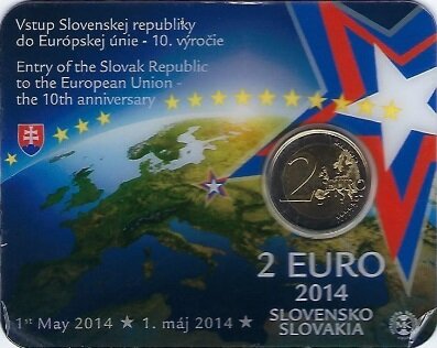 Slowakije 2 euro 2014 