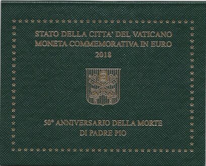 Vaticaanstad 2 euro 2018 