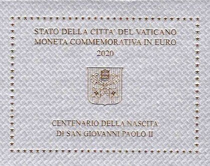 Vaticaanstad 2 euro 2020 
