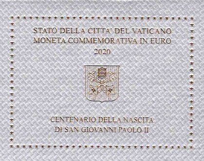 Vaticaanstad 2 euro 2020 