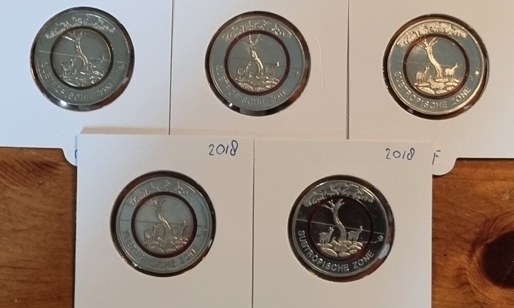 Duitsland 5 Euro 2018 