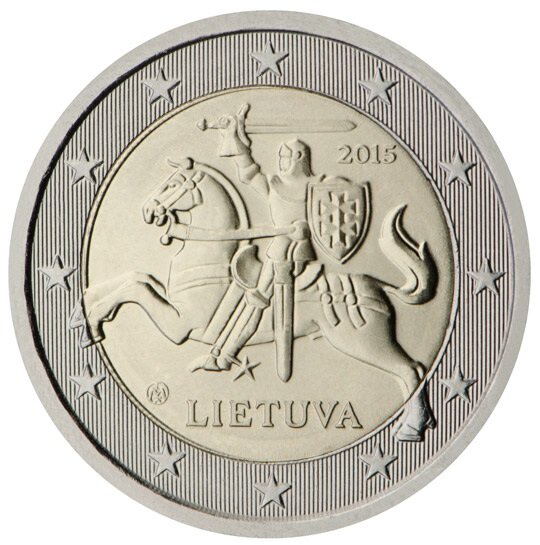 Litouwen 2 Euro Jaartal te selecteren
