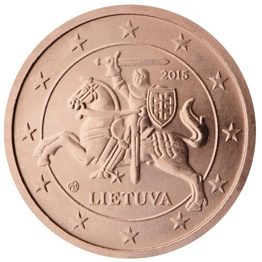 Litouwen 5 Cent Jaartal te selecteren
