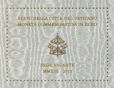 Vaticaanstad 2 euro 2013 