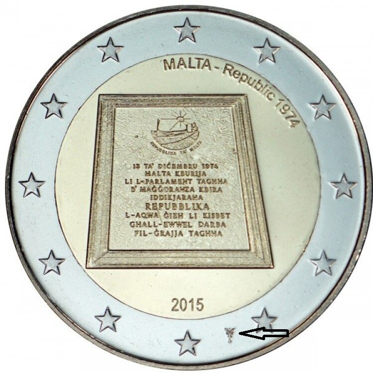 Malta 2 Euro 2015 